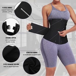 NEW WAIST TRAINER 7steel bones